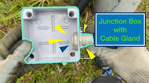 carlon outdoor junction box install video|how to install electrical junction box.